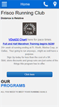 Mobile Screenshot of friscorunningclub.com